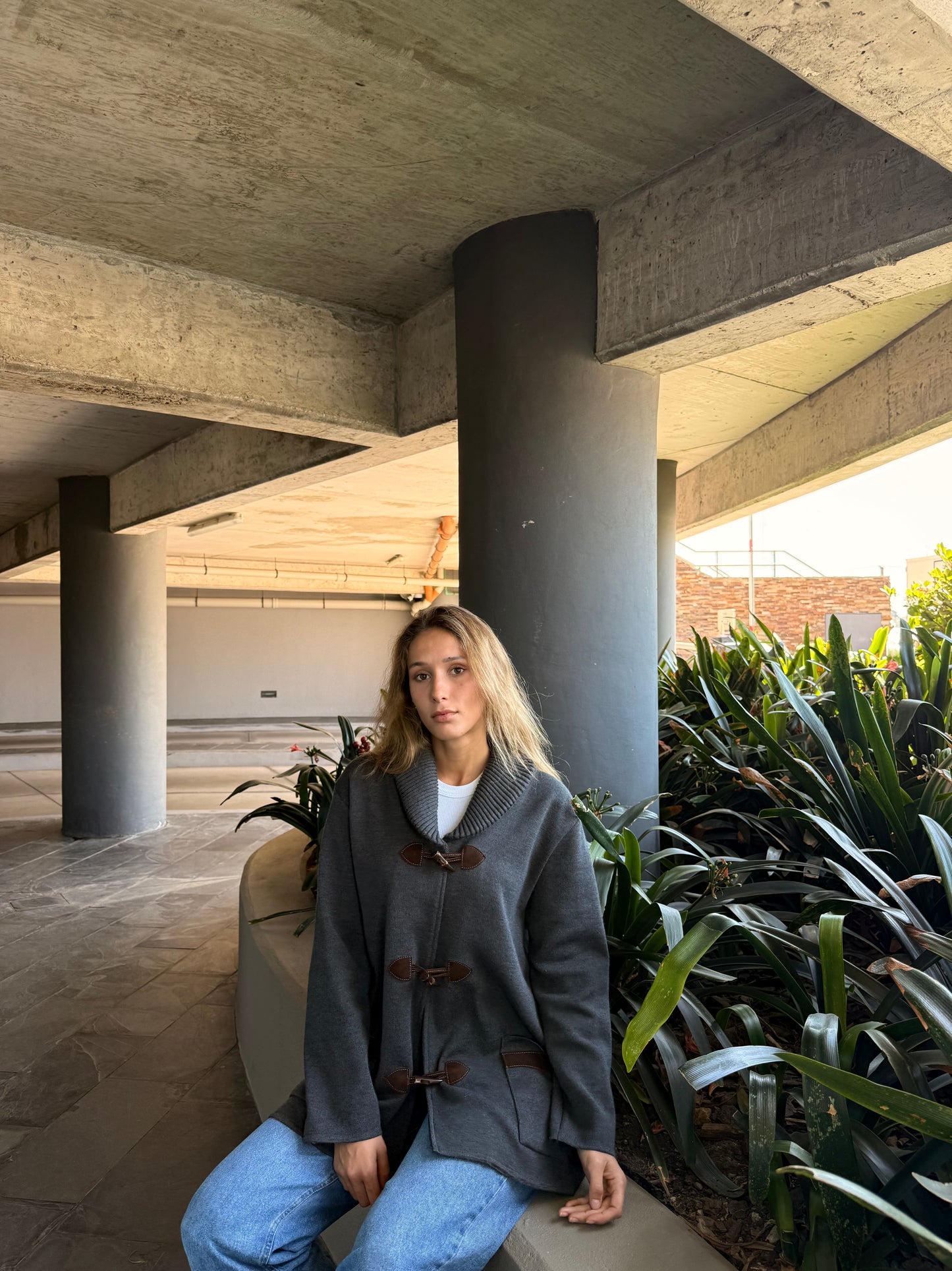 Saco Milan gris