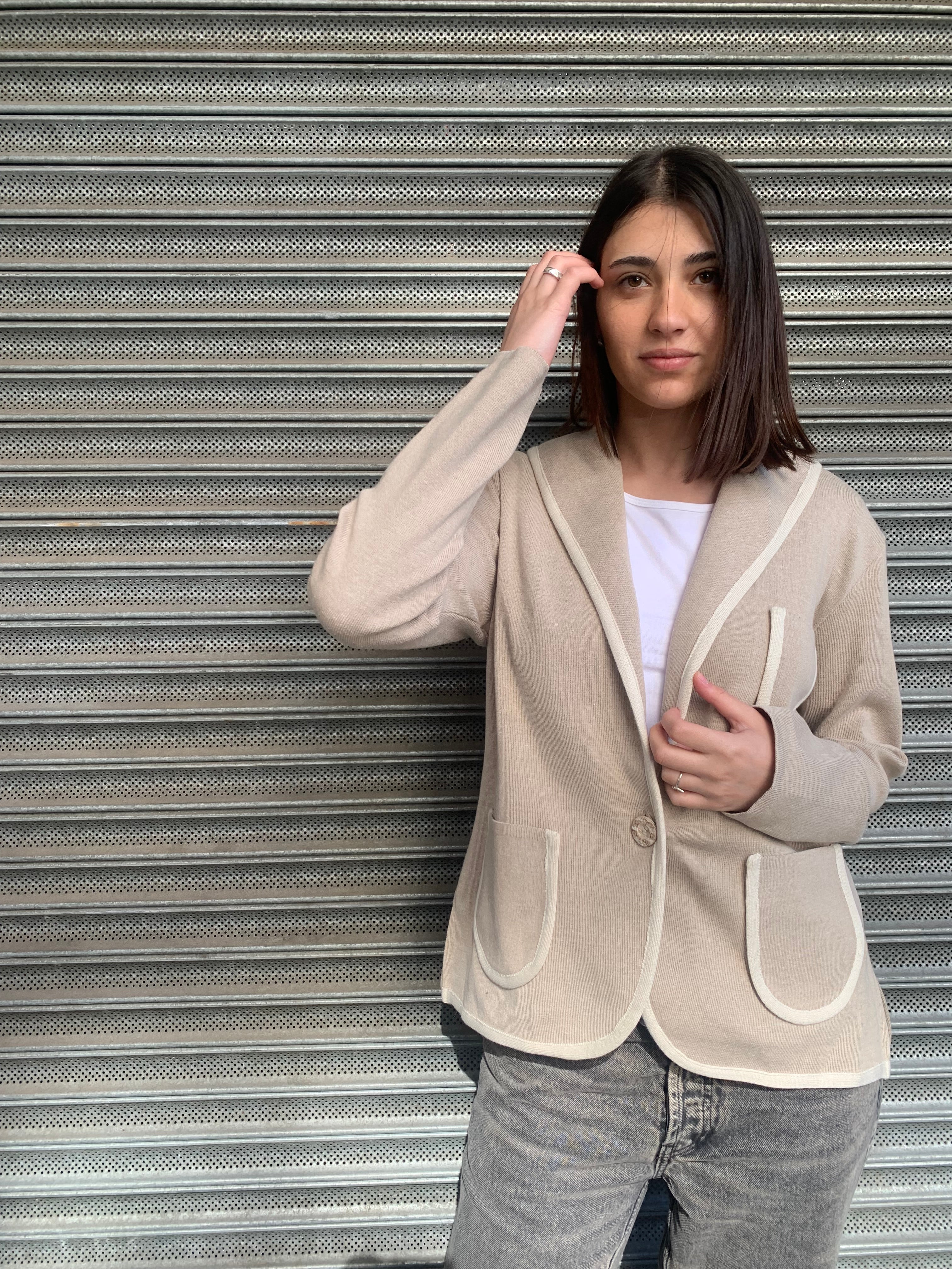 Blazer Nito beige l