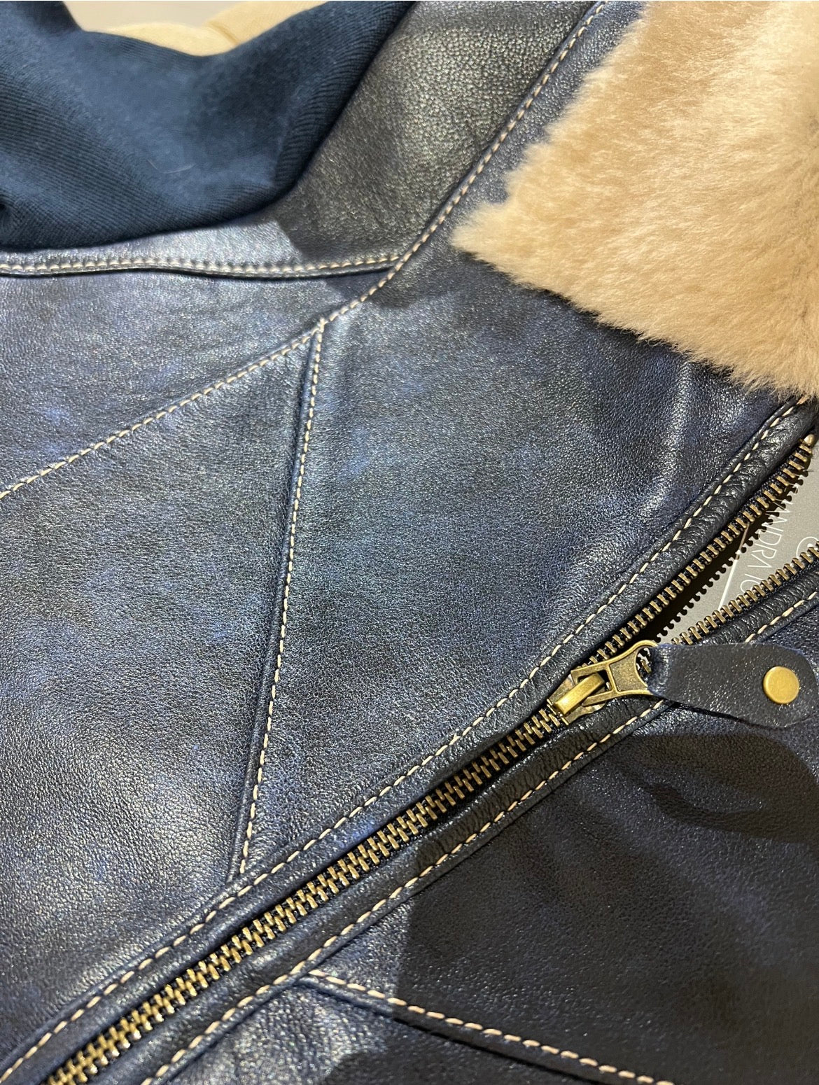 Campera Patch azul