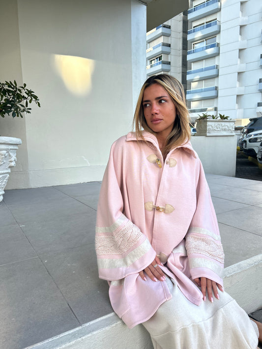 PRE-VENTA- Saco capa Rosa