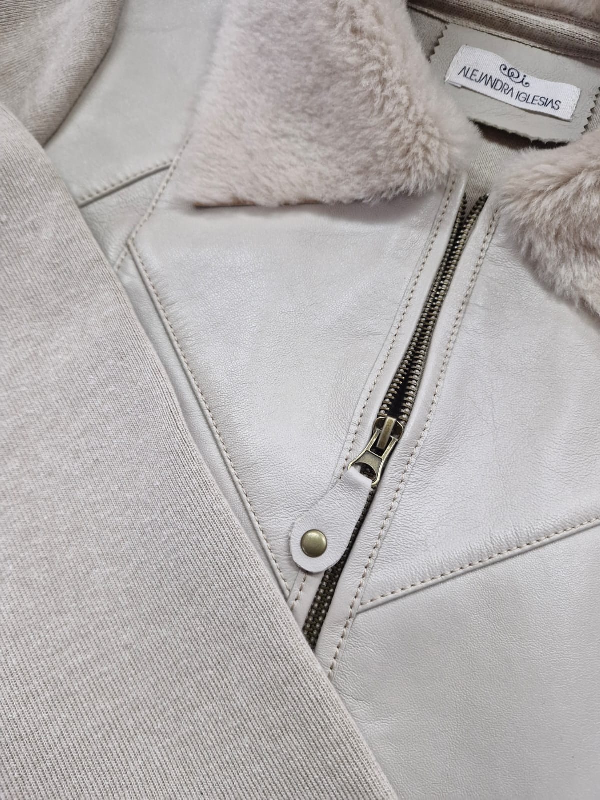 Campera Patch cruda