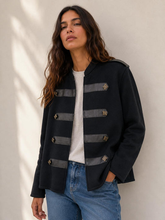 Campera Clohe Negra