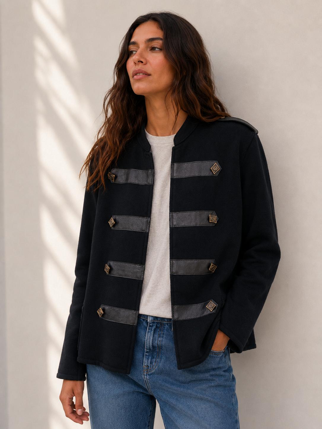 Campera Clohe Negra