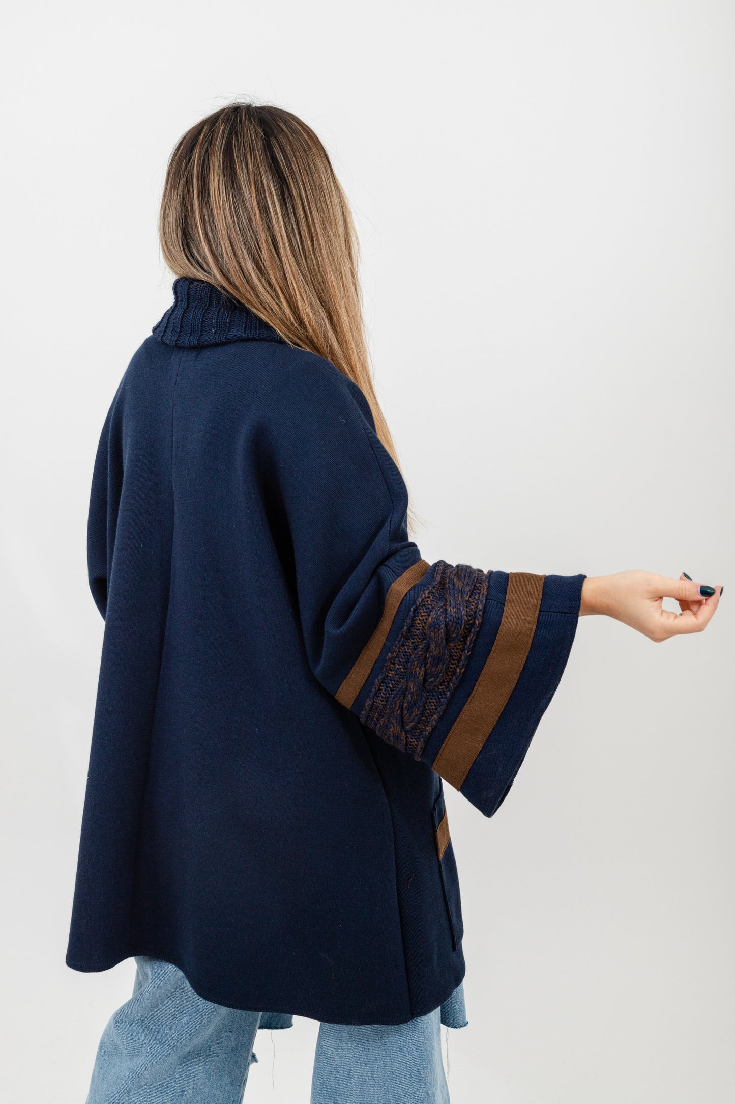Saco capa - azul